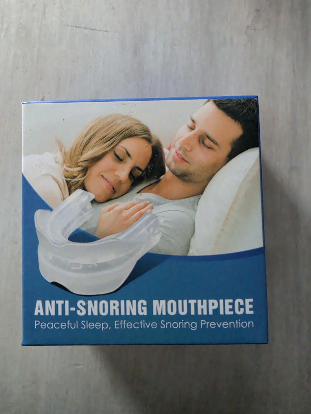 Anti-Snoring Mouthpiece - Clear Mouth Guard for Peaceful Sleep